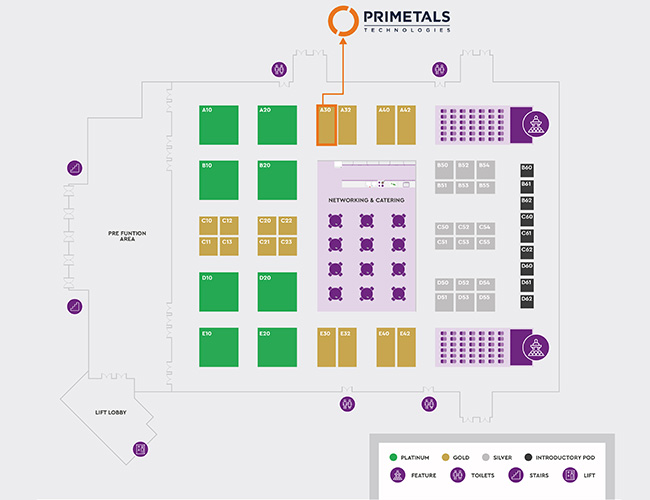 MEIS 2024 Exhibition Plan Primetals Technologies Booth