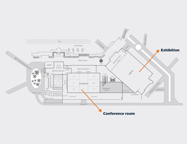Madinat Jumeirah – Conference & Events Centre Floor Plan