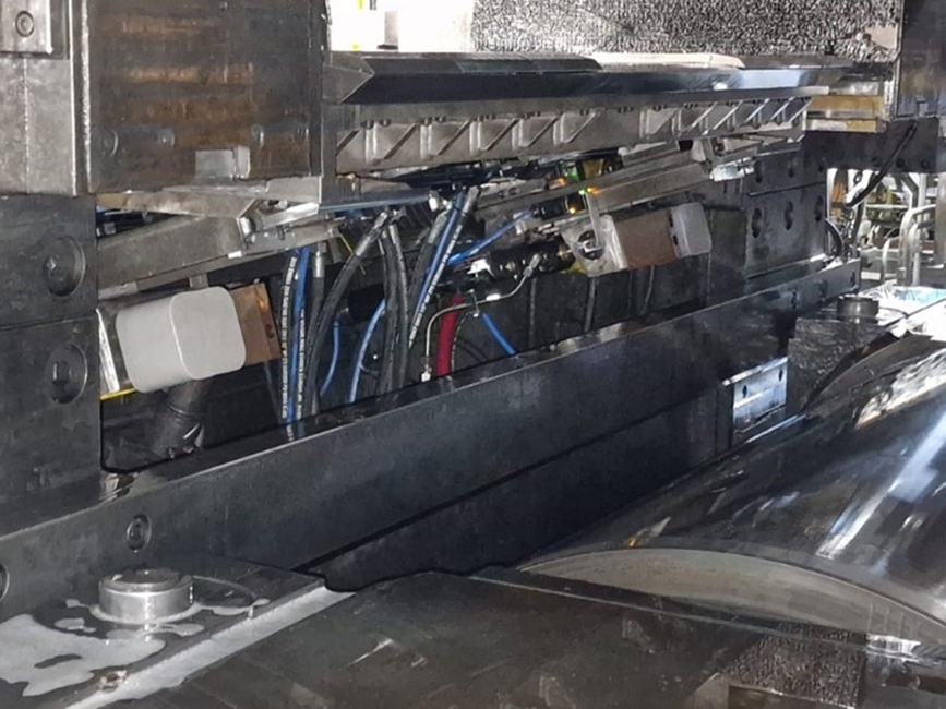 Inductor system from Primetals Technologies in operation at a customer’s site.